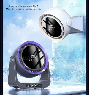 Bladeless Desk Fan, Quiet Digital Display
