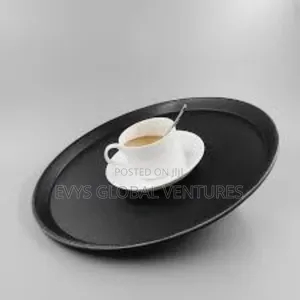 Anti-Slip Serving Bar Tea Coffee Tray - 11"