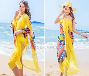 Beach Bikini Cover Up Sarong Wraps Chiffon Wrap for Swimsuit