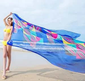 See Through Chiffon Sarong Wraps for Women Plus Size or Slim.