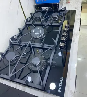 Original High Quality Phiima Built-in 5 Burners Gas Cooker Hob 60x90cm