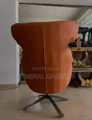 Luxury Leather Vintage Swivel Chair