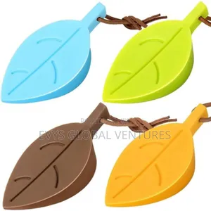 4 Pieces Silicon Leaf Design Door Stopper