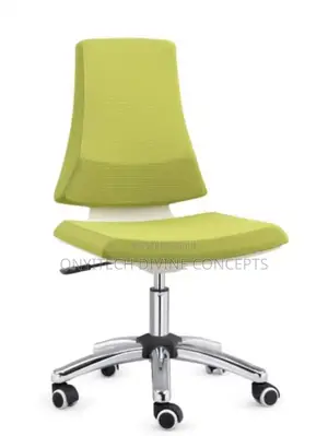 Classy Armless Swivel Chair
