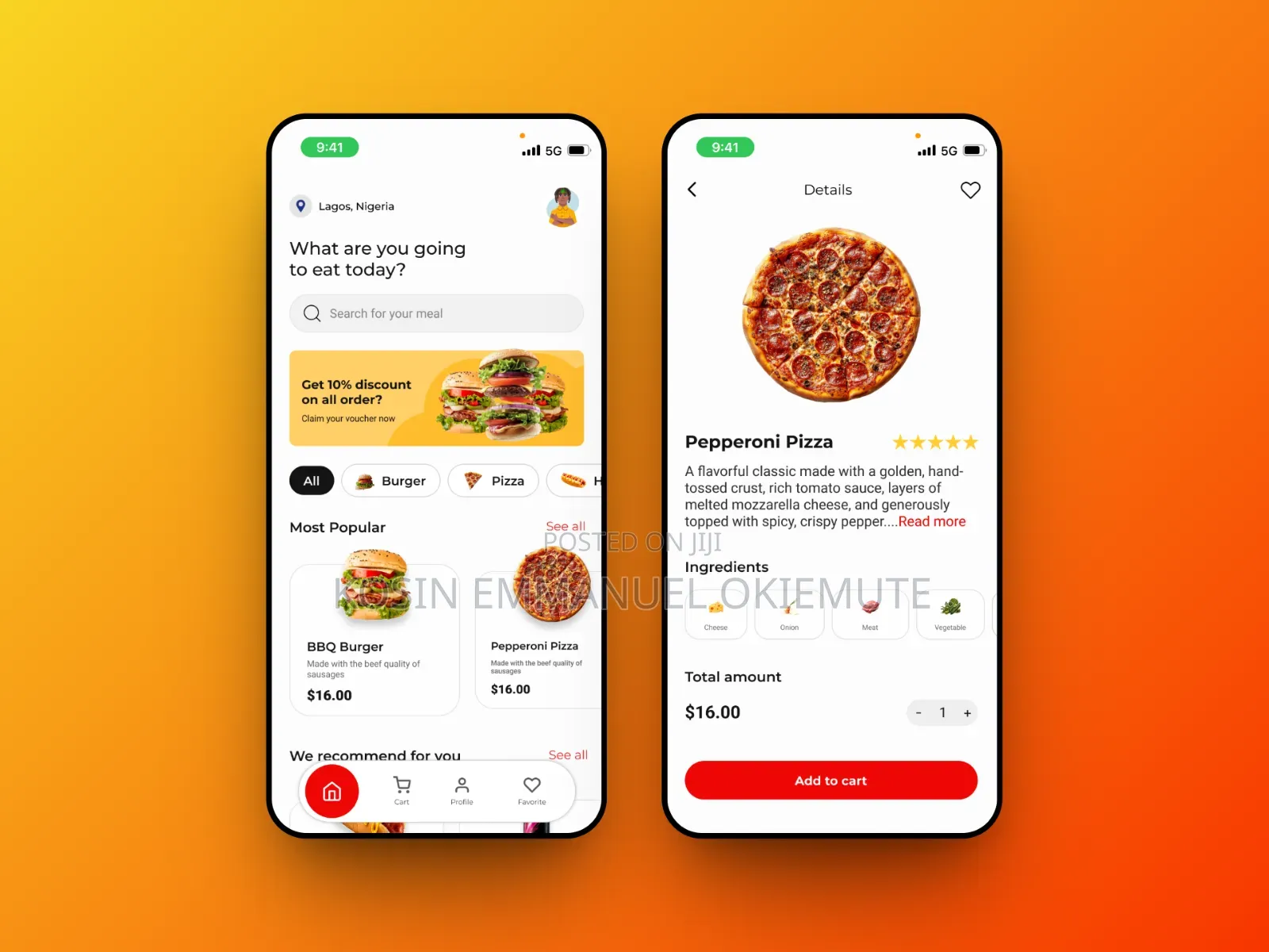 Ui/Ux Design for Mobile App