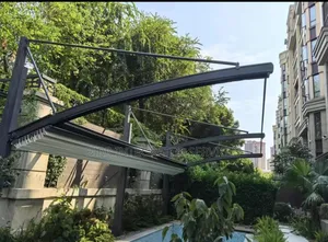Retractable Roofing For Outdoor, Pergola, Sit Out