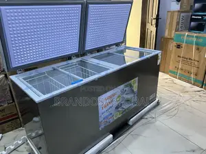 Snowsea 520l Double Door Chest Freezer Bd-700g -Low Energy Consumption