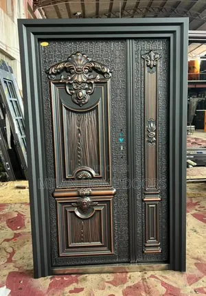 4ft Copper Cast Security Door Big Frame