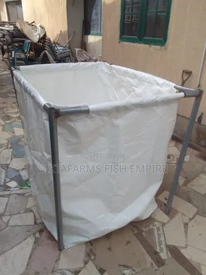Mobile Tarpaulin Fish Ponds of Various Sizes Available for Sale in Uyo