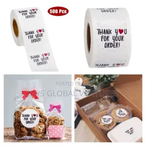 Thank You Stickers Roll