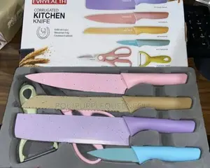 Colourful Knife Set Multicolour