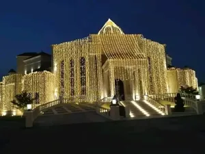 Waterfall Christmas Light / Curtain Lights 10 M by 10 M