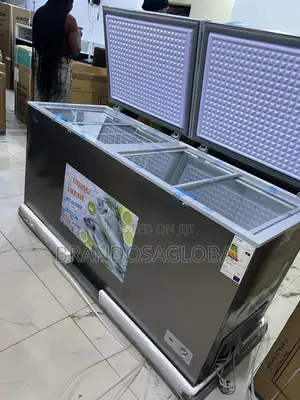 Snowsea Bd-700g 520l Double Door Chest Freezer With Strong Body