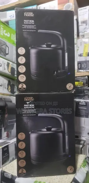 George Home Electric Black Fast Boil Kettle 1.7litre