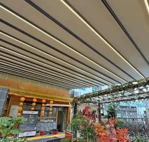 Retractable Automatic Pergola Roofing