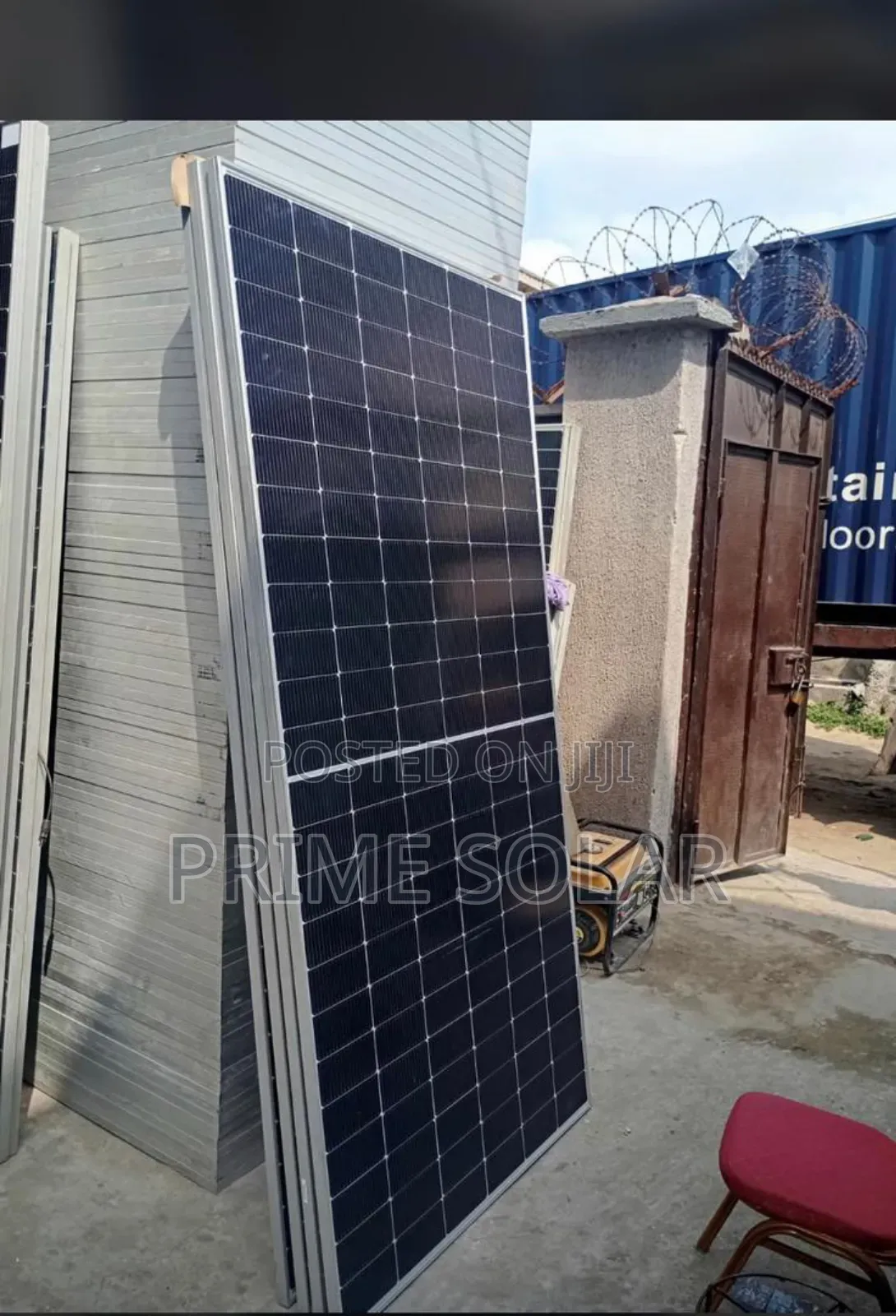 550w Non-Bificial Solar Panel Mono