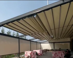 Rolling Roof,Sliding Roof,Retractable Automatic Pergola Roofing Expert