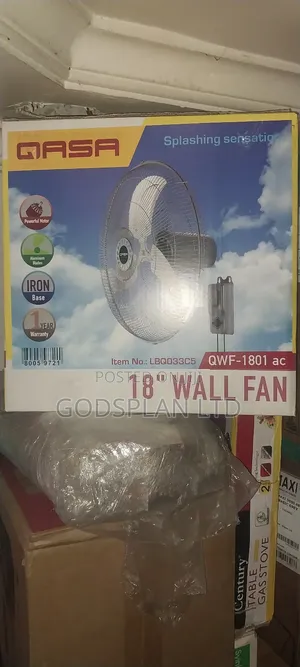 Qasa 18" Industrial Wall Fan