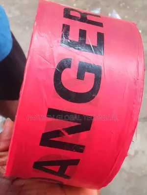 3" X 1000 Ft Caution Tape (Black Printing on Red)