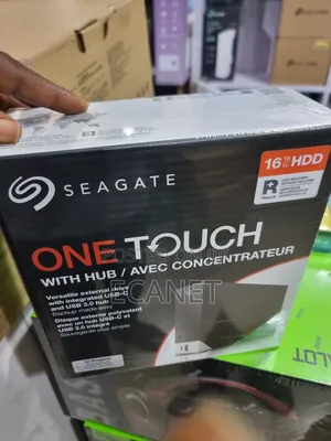 Seagate One Touch Hub 16tb, External Desktop Hdd, Usb-C Usb 3.0 Port