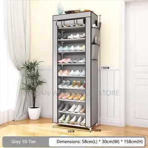 10 Steps Shoe Rack