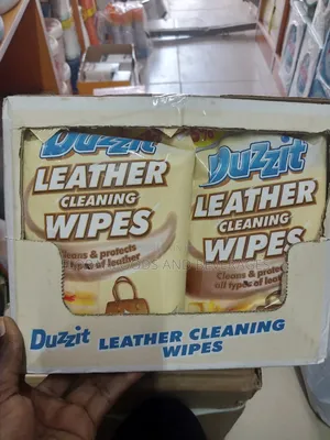 Duzzit Leather Cleaning Wipes. (12 Pack)