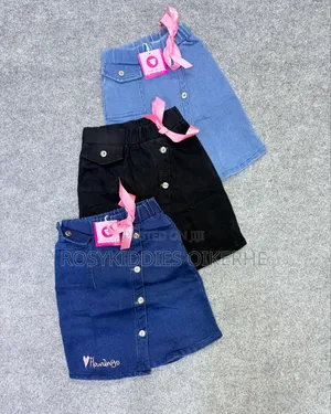 Girls Denim Skirt