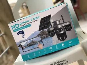 4g V380 Pro 3 Motorized Lens PTZ Solar Camera With 128gb Storage