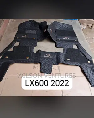 Lexus Lx600 2022 Double Layer Leather Foot Mat