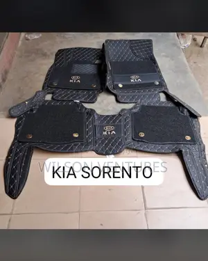 Kia Sorento Double Layer Leather Foot Mat