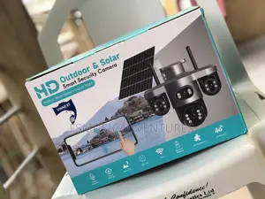 4g V380 Pro 3 Motorized Lens PTZ Solar Camera With 128gb Storage