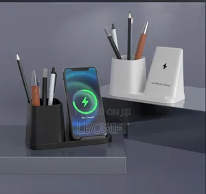Pen Holder With Wireless Charger (Wholesales Only)