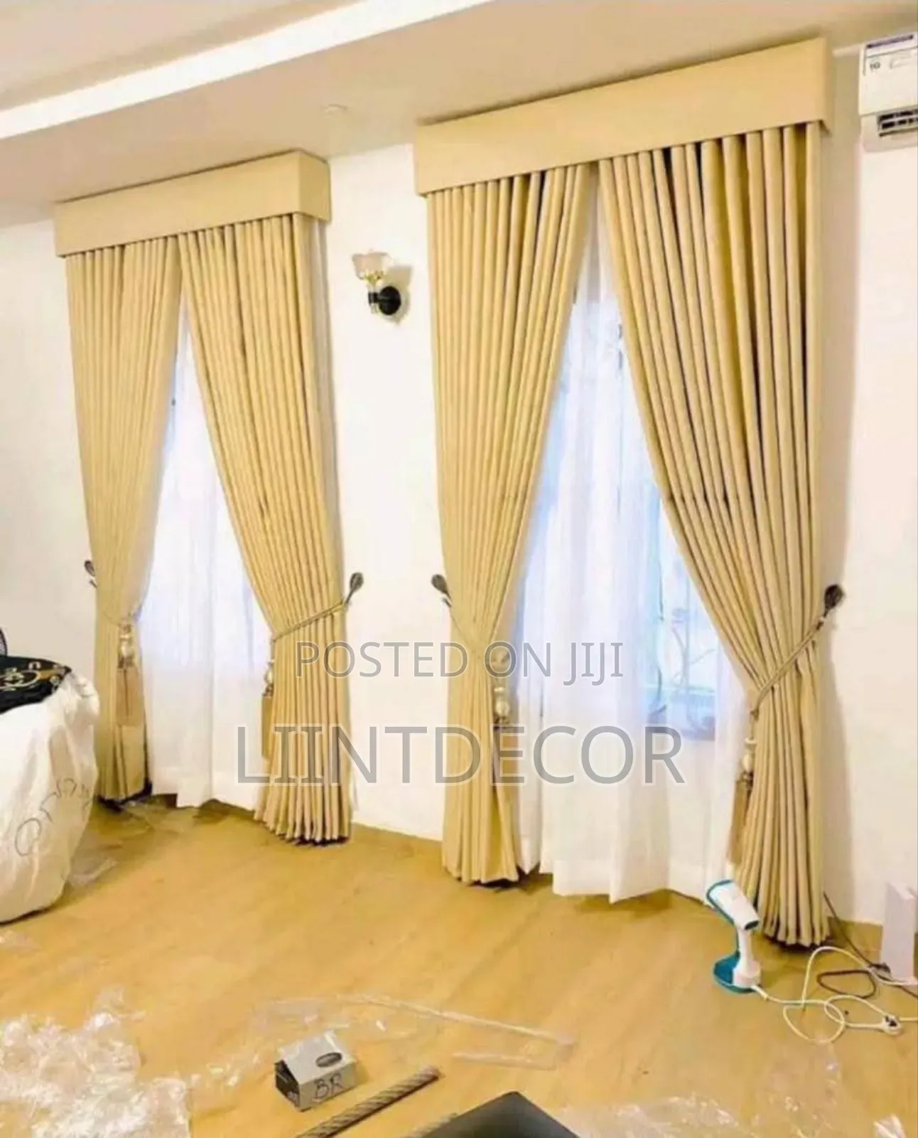 Foreign Light Color Curtains
