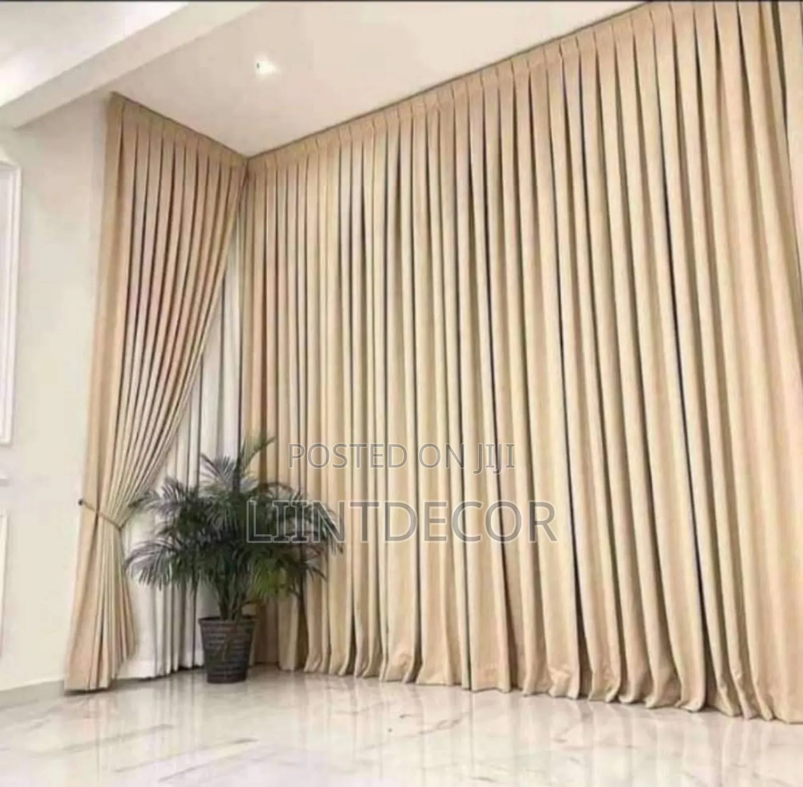 Foreign Light Color Curtains