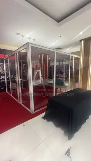 Office Partitioning Glass Work