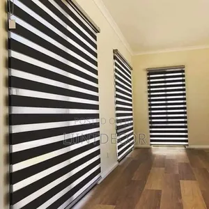 Automated Black Quality Day and Night Blinds (Not Per Window)