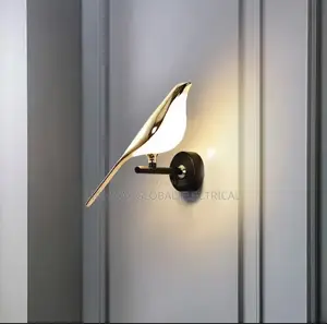 Nordic Creative Golden Bird Led Wall Light