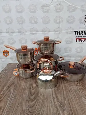 Zepter Original Stainless Steel Cookware 12pcs Set