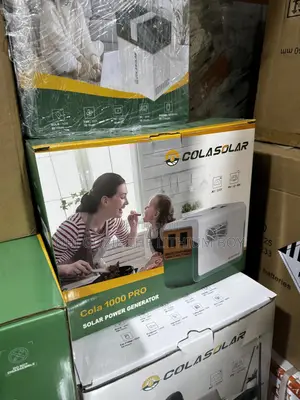 Cola 1000 Pro + Lithium Battery Solar Power Station Built With 1000kwh