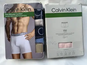 Calvin Klein Viscose Cotton Boxers Shorts 3 in Pack Size X L