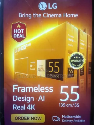 55 Inches Lg With Building Streaming Service