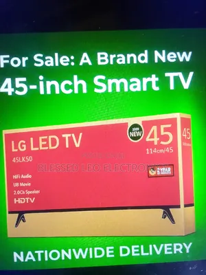 45 Inches Smart Lg With 2.0ch Speaker High Definition Entertainment