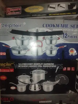 Zepter Original Stainless Steel Cookware 12pcs Set