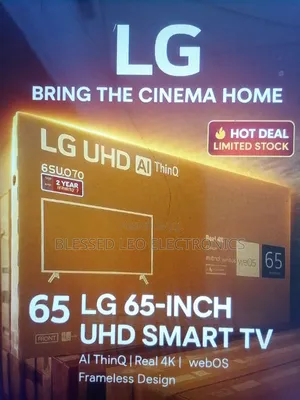 65 Inches Lg With Real Ai Processor Thinq 2025 Model