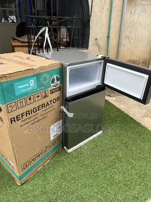 Hisense 87l Mini Freezer + Fridge Ref120dr Two Door Design