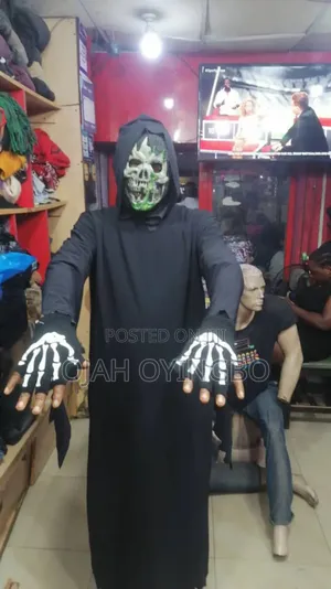 Unisex Halloween Costume - Long Sleeve Cosplay Party Wear