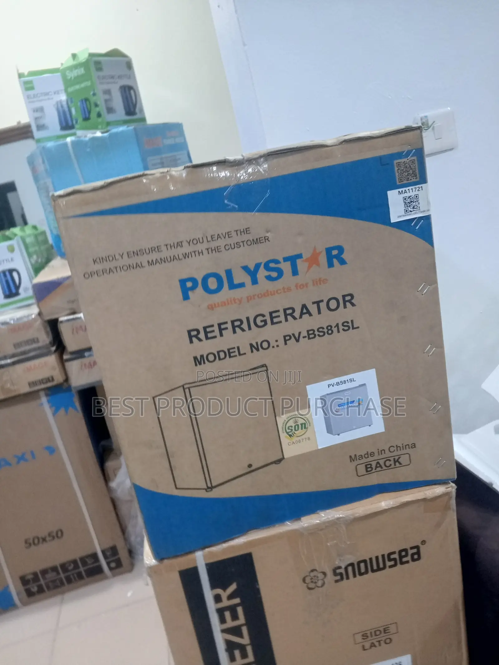 Polystar 45 Litres Compact Bedside Fridge