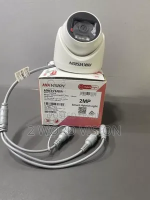 Hikvision 2mp Smart Hybrid Light Audio Fixed Dome Camera