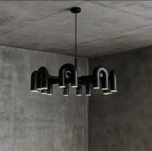 Nordic Creative U Shaped Living Room Chandelier