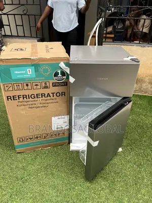 Hisense 87l Double Door Fridge Ref120dr With Tropical Coolingr